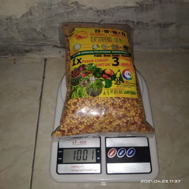pupuk slow release Russel cote 1000gr
