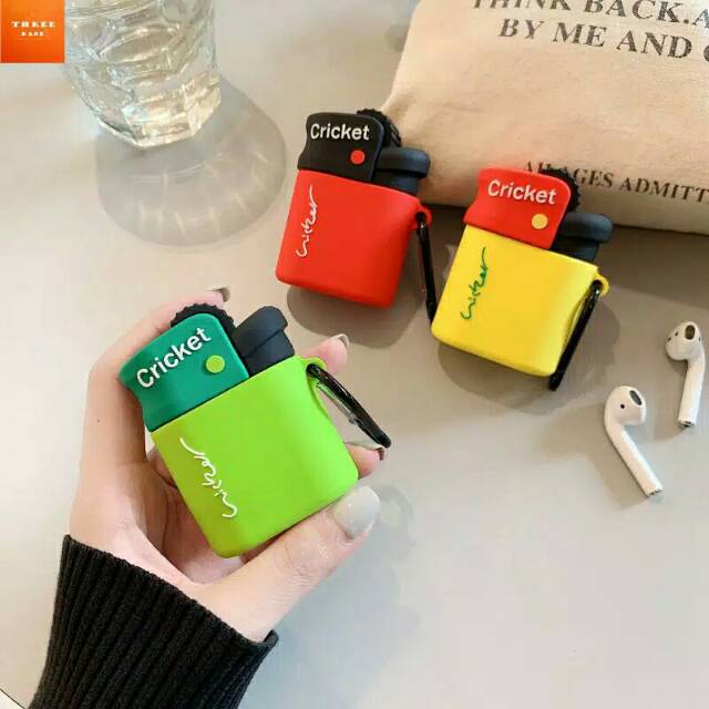 Silicone Case for Earpods Earphone Inpods Airpods Lighter Cricket/Zippo Rp92.000