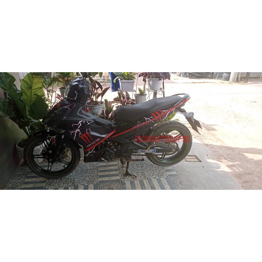 decal mx king stiker mx king stiker full body mx king 150 monster