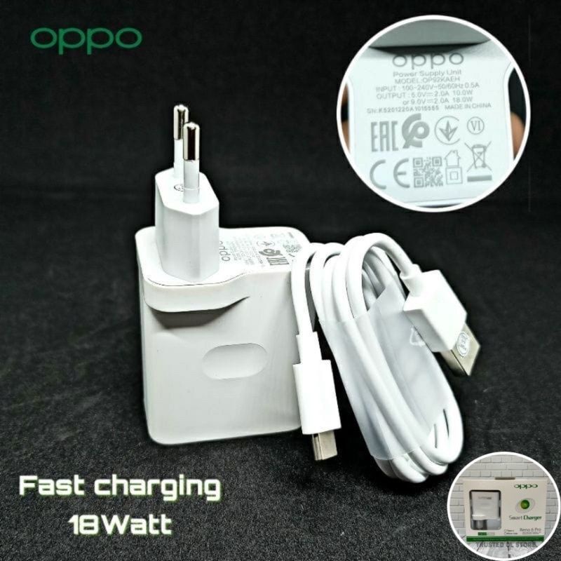 TC TRAVEL CHARGER ADAPTER OPPO SUPPORT SEMUA TYPE C DAN MICRO USB A33/ A53/ A52/ A92/ A5/A9 2020/RENO 3/RENO 4/RENO SUPPORT HP OPPO CHARGER TYPE C BAGUS DAN MURAH LEBAY FAST CHARGING ADAPTOR