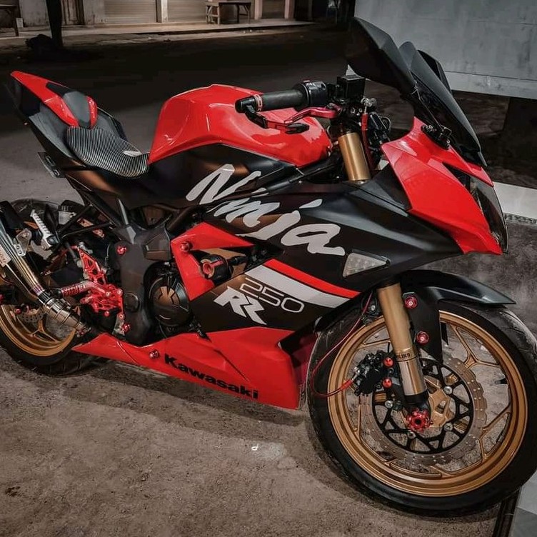 Kondom tangki ninja 250 RR MONO ninja z250 SL Cover tangki ninja 250 RR MONO ninja z250 SL