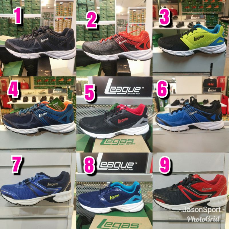 Sepatu League Legas Lari Cowo Running Shoes Pria Koleksi Murah Original 100%
