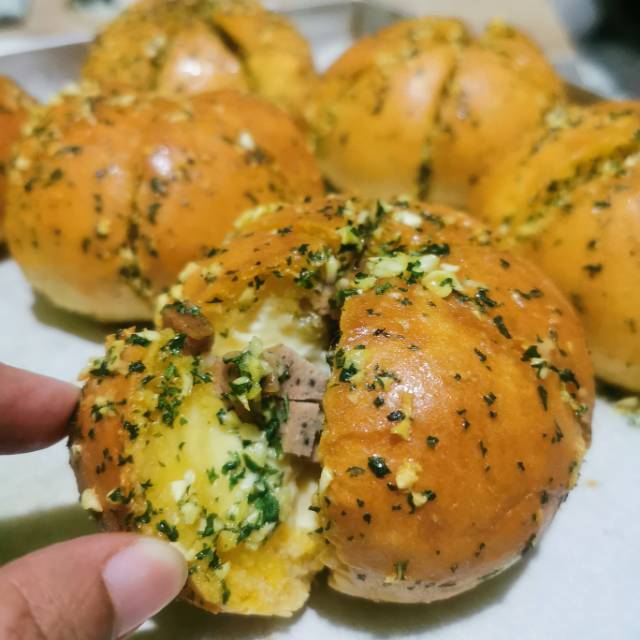 

Korean garlic cheese bread--Salted