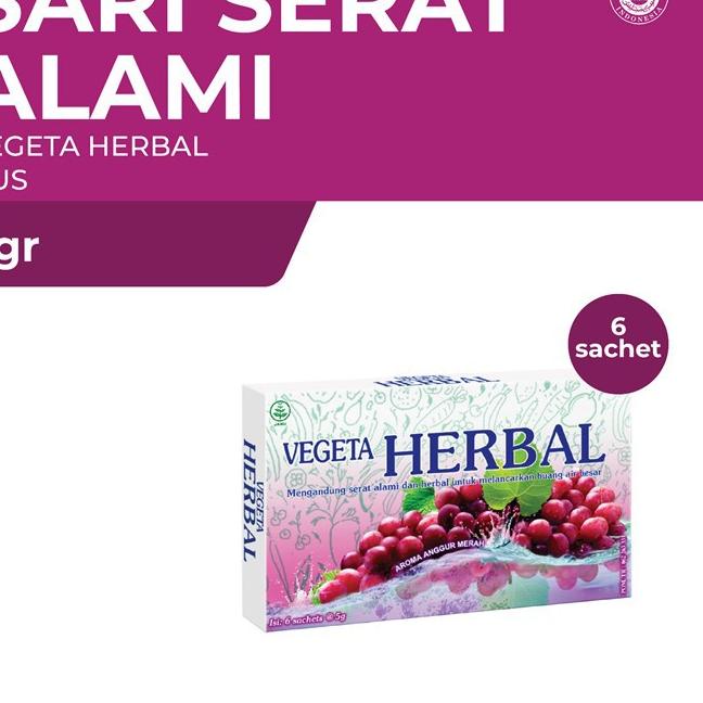 

Mall Vegeta Dus 6 Sachet Herbal 5 g terbaru