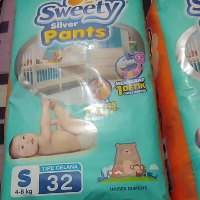 Sweety pampers size S