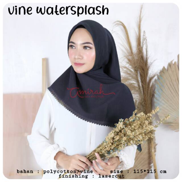 Segiempat vine watersplash anti air