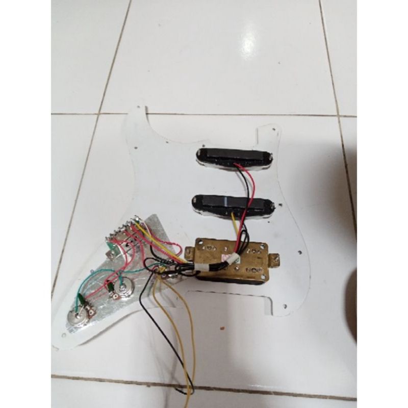 pickup pickguard HSS