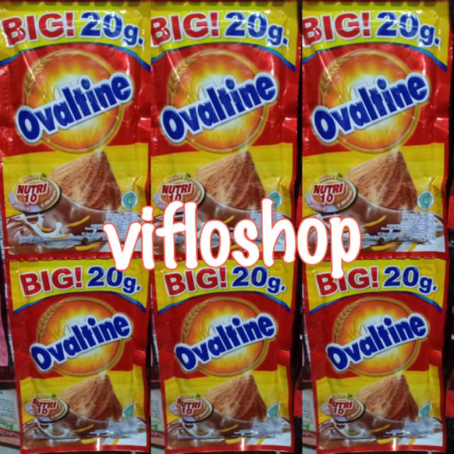 

Susu Ovaltine Sachet (10 x 20 gram)