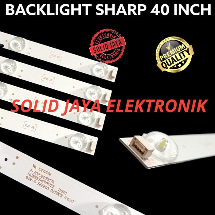 BACKLIGHT TV SHARP 40 INC LC 40LE260 40LE265 40LE660 LAMPU BL LED INCH