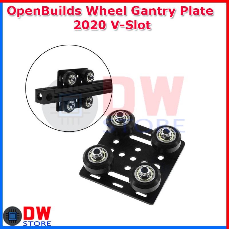 OpenBuilds Wheel Gantry Plate Set 2020 V-Slot vslot