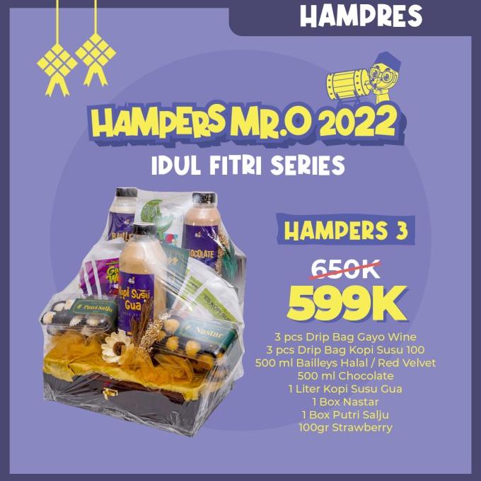 

HAMPERS 3 HARI RAYA IDUL FITRI SERIES | SPECIAL MR.O COFFEE DFHD3215SE
