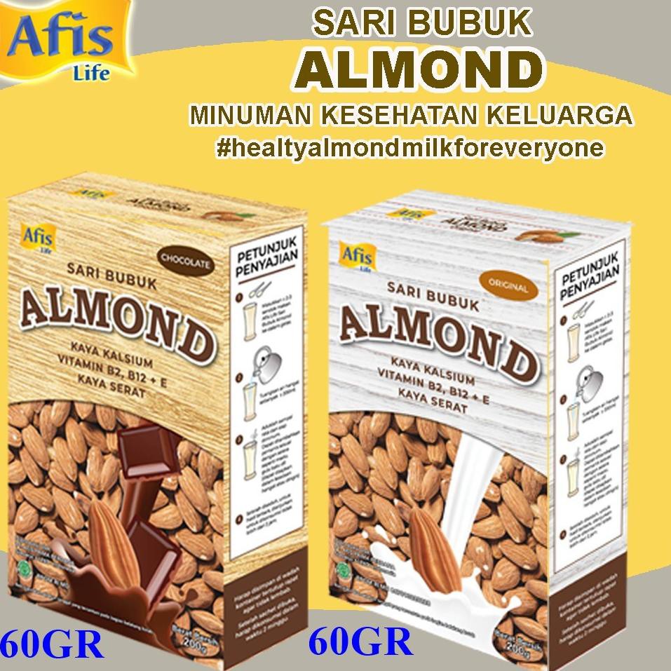 

[CODE ID η➤91] 1 PCS AFIS SARI BUBUK ALMOND 60GR- BELLA SHOP ▪