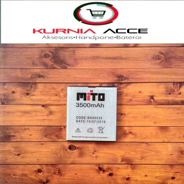 Batre Baterai Handphone Mito A880 Baterai Mito BA00035