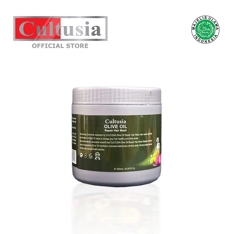 Cultusia Hair Mask Olive Oil 500 ML