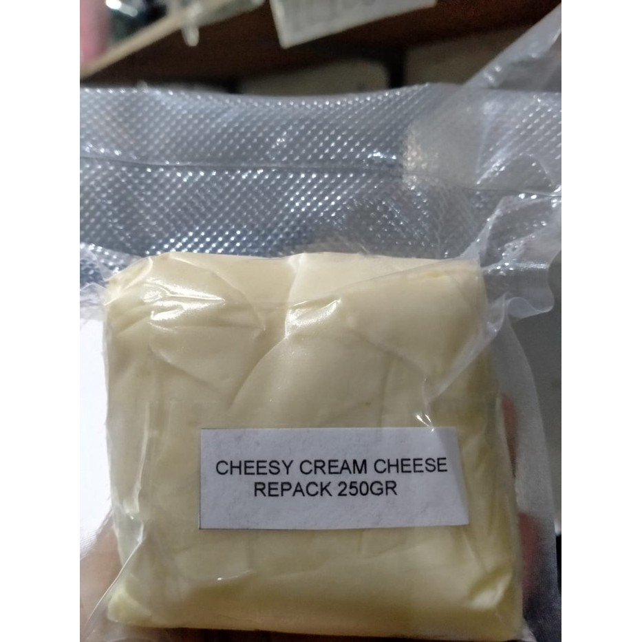 Cream Cheese Cheesy-Cheesy Repack 250gr - Gosend/Grab Only