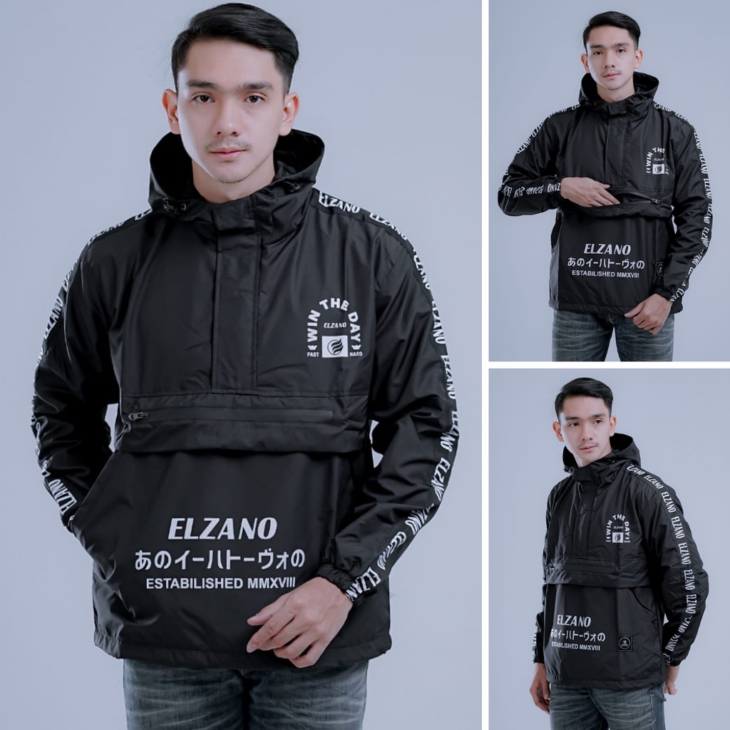 Win The Day Cougle Jaket - Jaket Parasut Pria