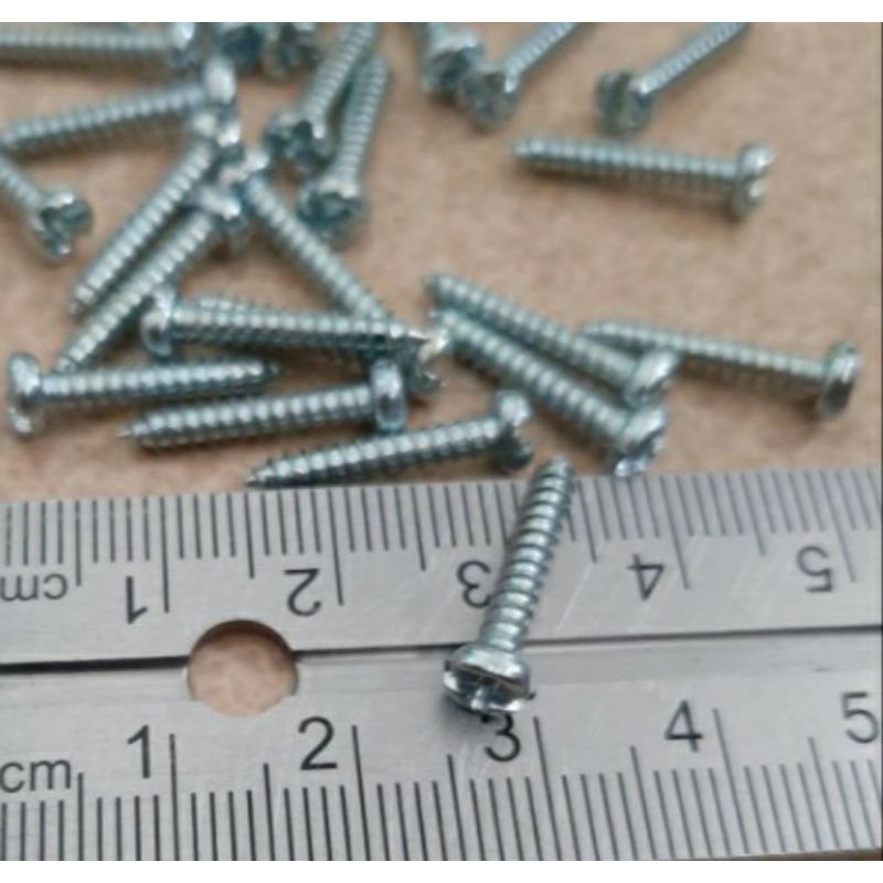 10 pcs Skrup 1.5 cm