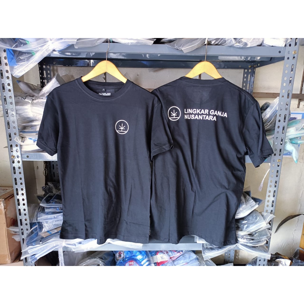 BAJU T-SHIRT TOP QUALITY COMBAD 30S/KAOS LGN LINTAS GANJA NUSANTARA