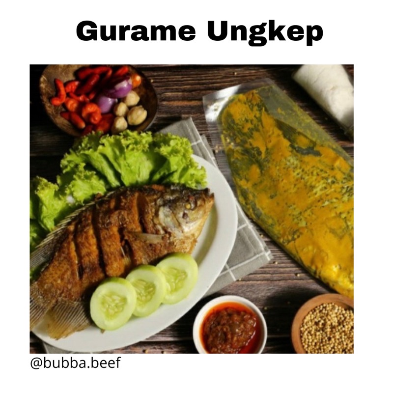 Jual Ikan Gurame Bumbu Kuning Frozen Gurame Ungkep Siap Masak Ikan