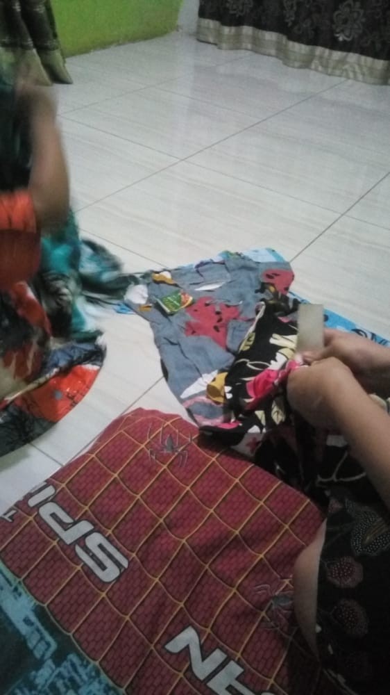 Setelan Piyama Batik Anak (usia 2,5th - 3th)