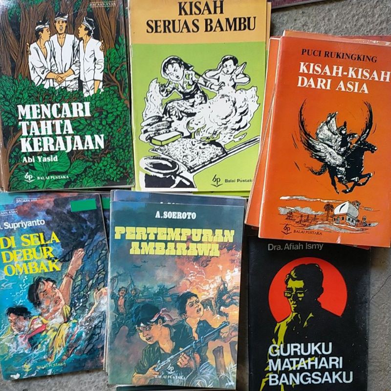 buku jadul balai pustaka
