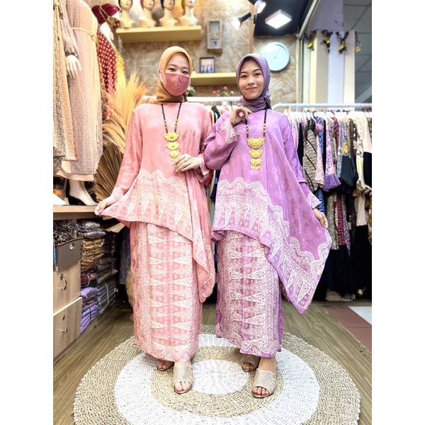 SET ROK BATIK ASAREHE GIES BUTIK|SET ROK NEW|SET ROK KEKINIAN|BAJU GIES BUTIK