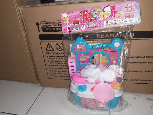 Mainan anak anak kitchen set kantong FK103