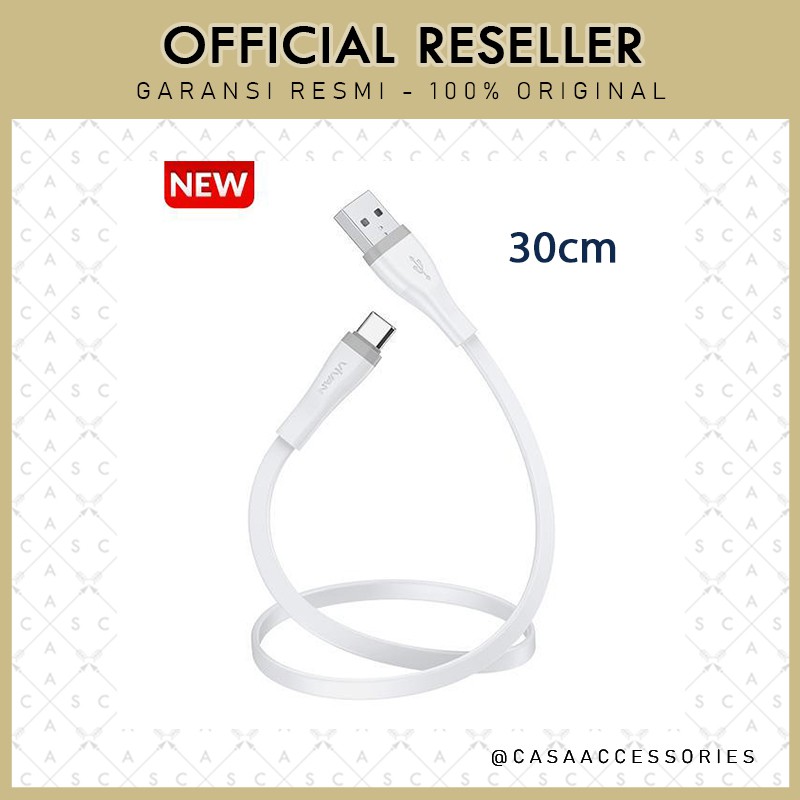 Vivan SC30S / SC 30s 2.4A 30cm USB-C Kabel Cable Data Powerbank Quick Charge