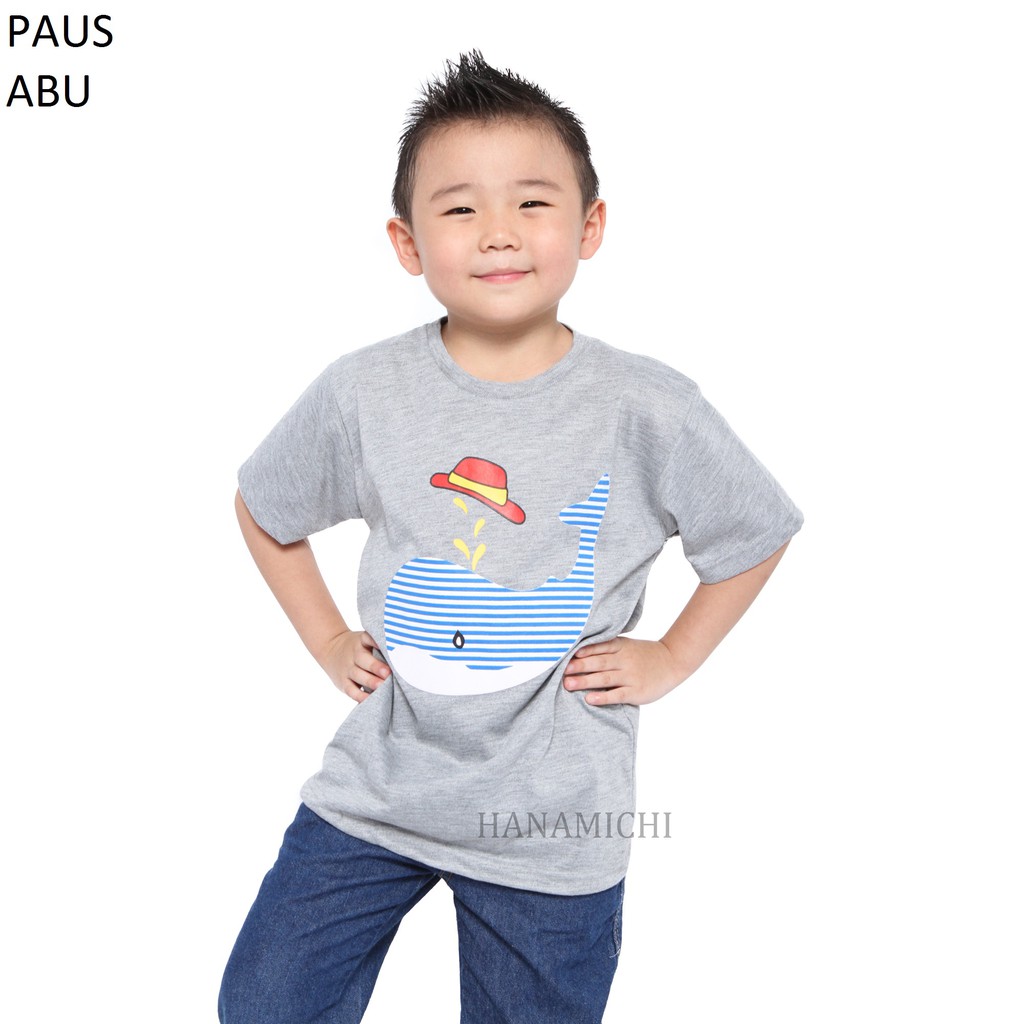 Hanamichi SB10E Baju Kaos Sablon Anak Cowok Cewek Lengan Hanamichi SB10E Baju Kaos Sablon Anak Cowok Cewek Lengan