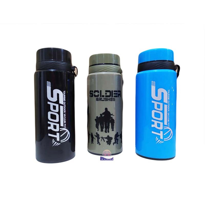 BOTOL MINUM KACA MODEL TERMOS BOTOL SPORT BOTOL MINUM 550ML