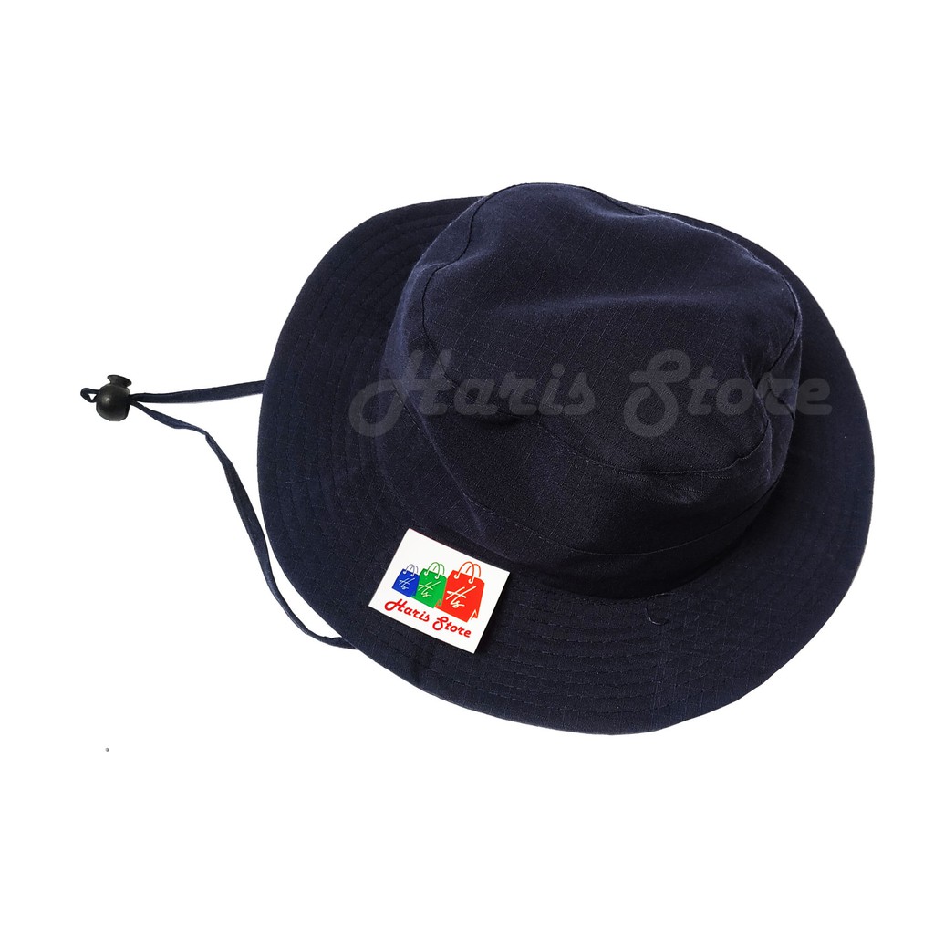 Topi Rimba Polos / Topi Gunung Outdor Camping Pria / Topi Rimba Tactical Summit Series