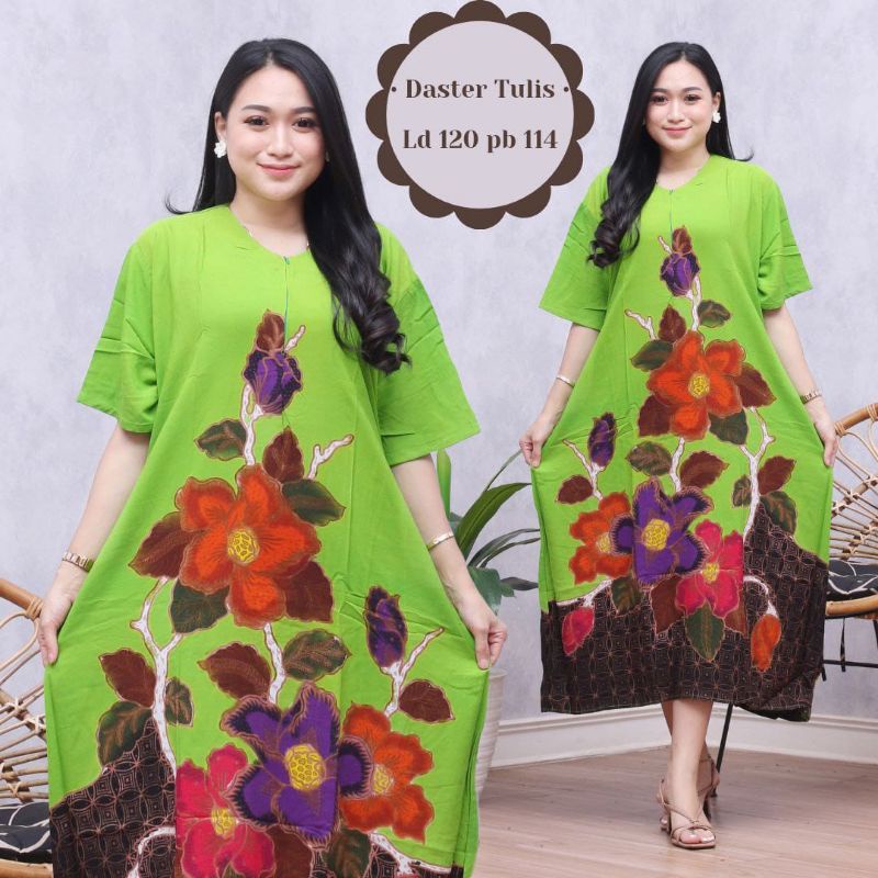 daster batik tulis kain rayon halus pekalongan BR1902