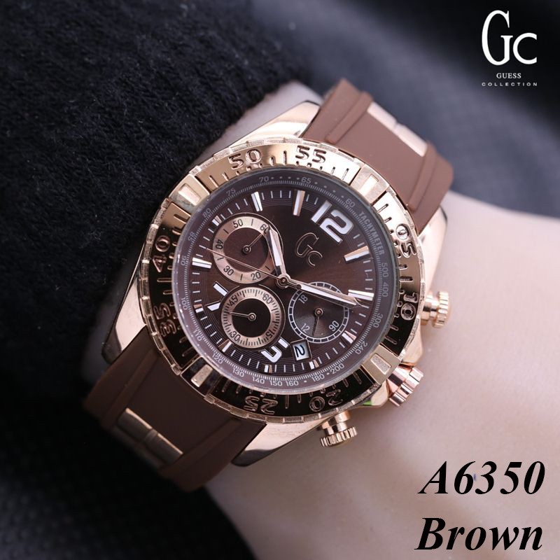 Jam Tangan Pria/Cowo GC Executive Rubber - Kode A6350, A6351