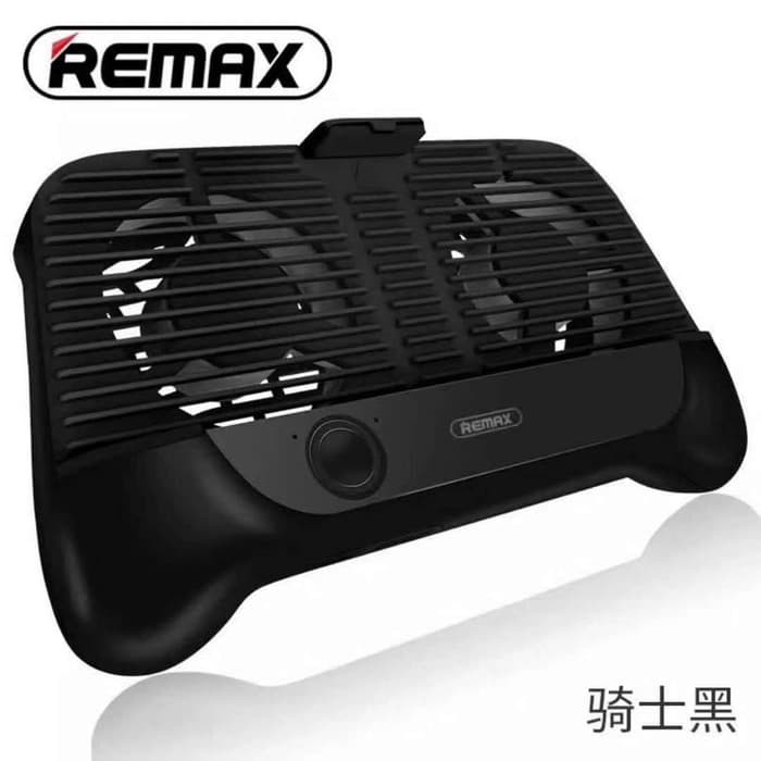 Promo Remax Smartphone Cooling Gamepad RT-EM01 Stand Pad Handphone Hp ORI Murah Berkualitas