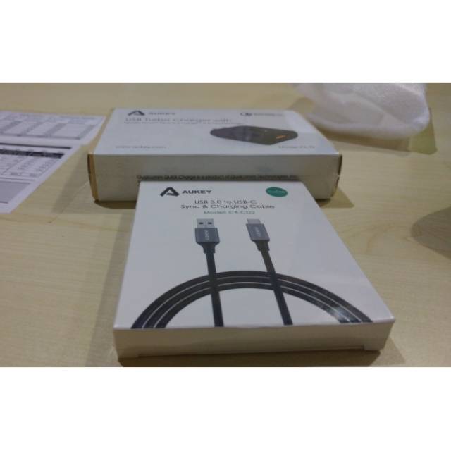 Aukey nilon cable type C, CB-CD2