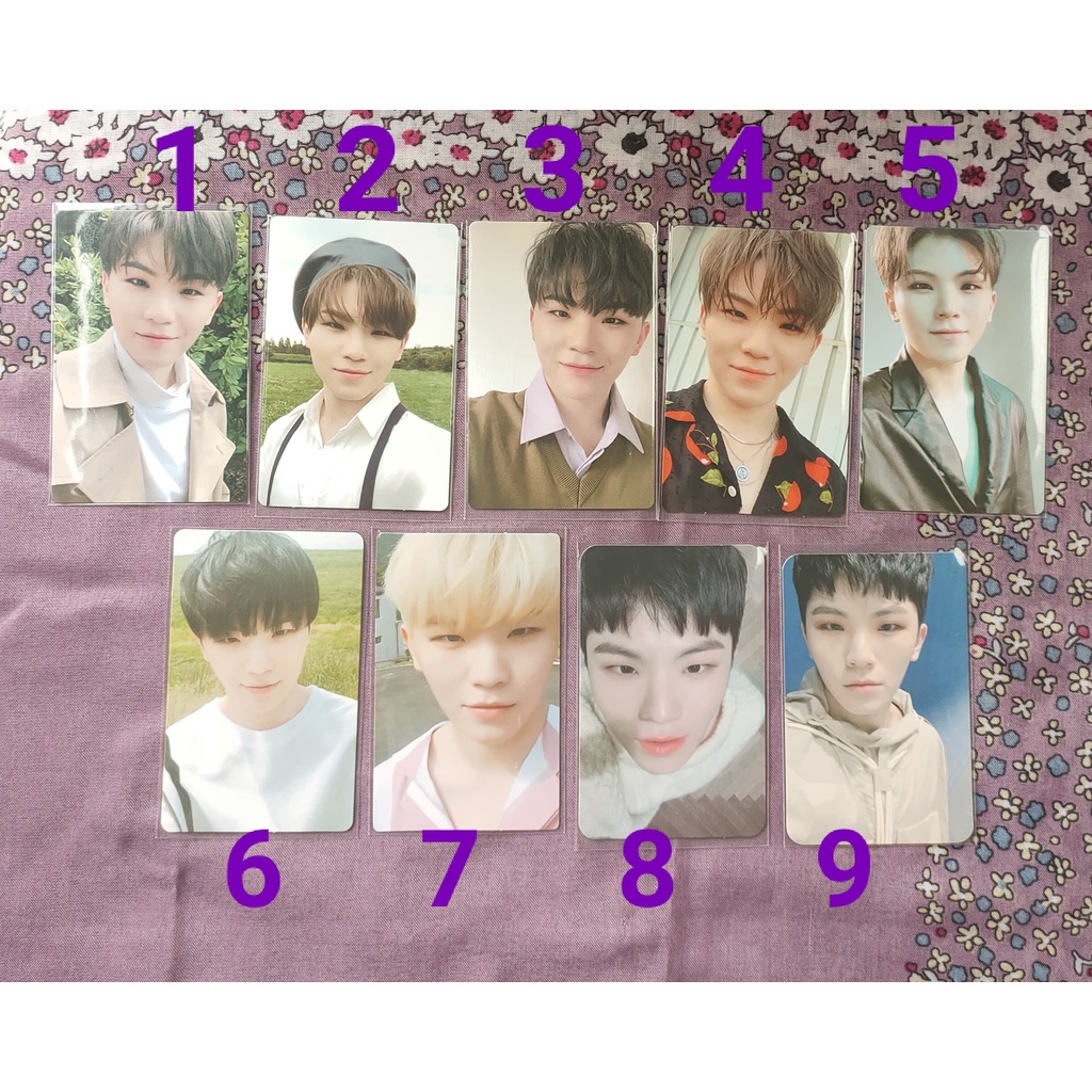 PC Photocard Woozi Seventeen YMMD An Ode Beret