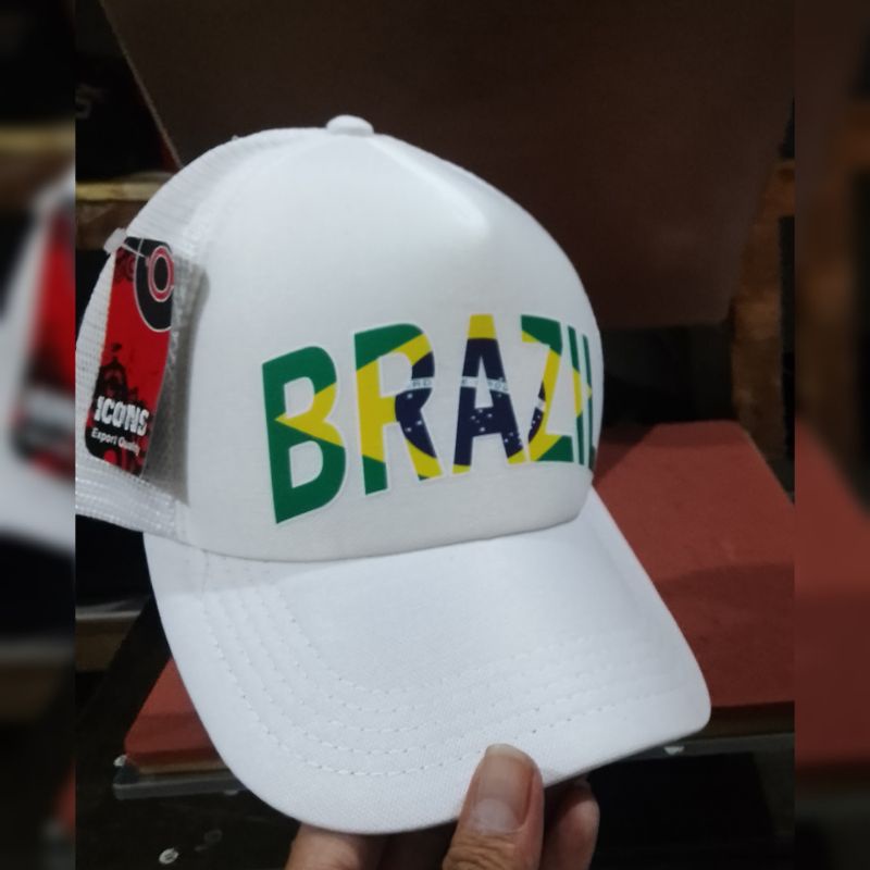 topi trucker fifa world cup Brazil 2022