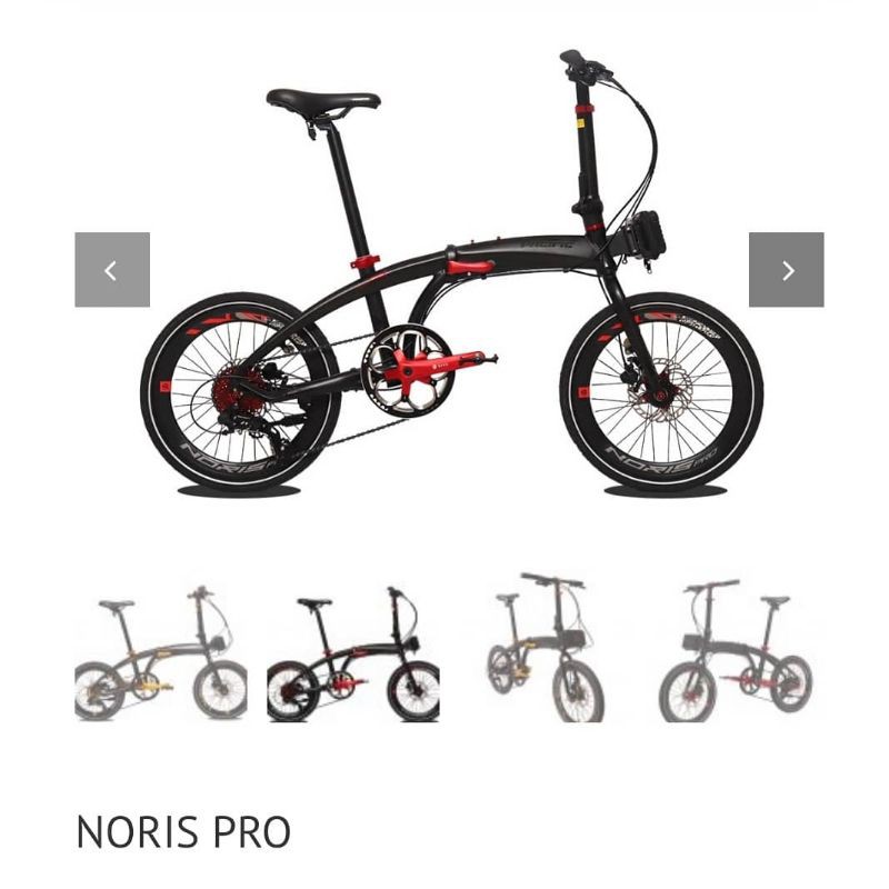 sepeda lipat Pasific noris pro 16