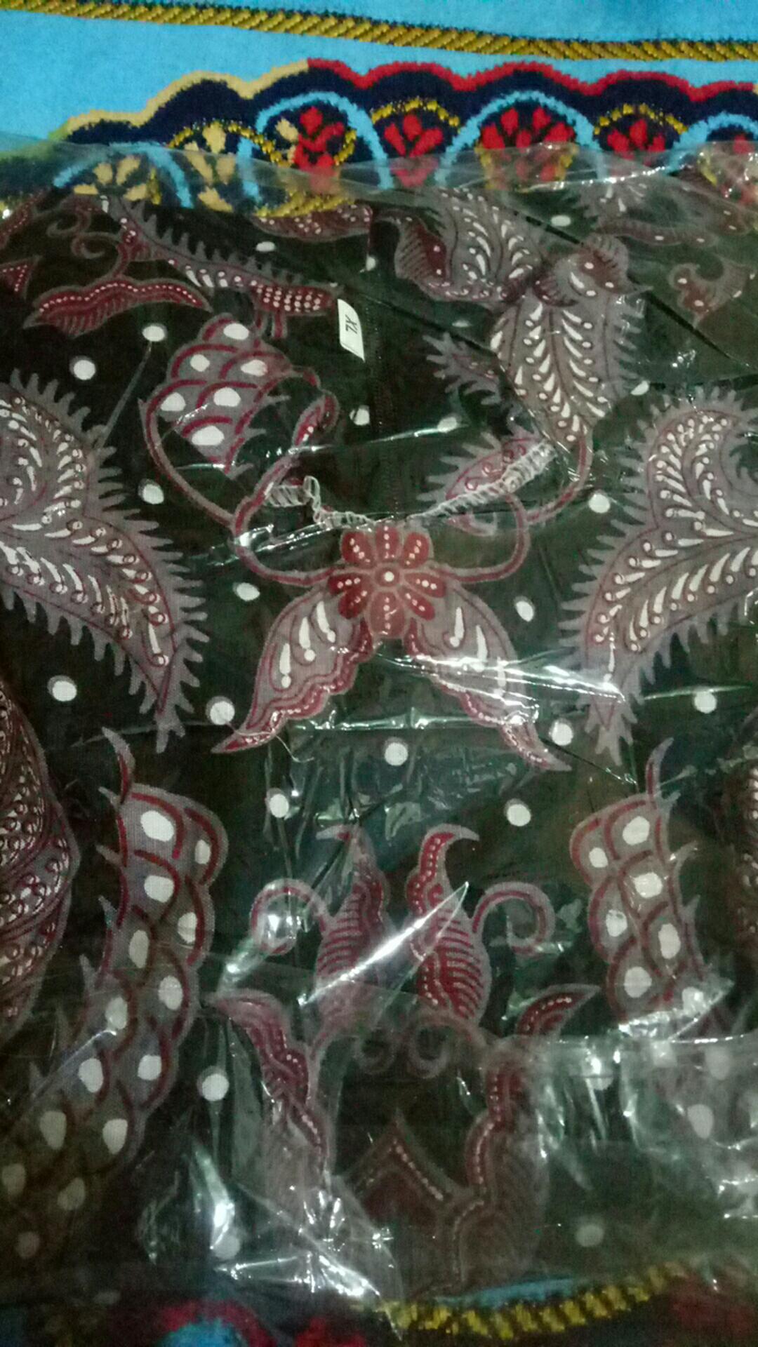 Atasan Cewek Tunik Batik Baju Cewek Xxl Seragam Kerja