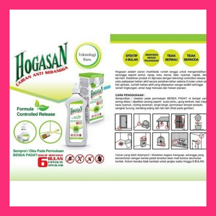 [ASAZI] Hosagan insektisida / anti serangga / anti nyamuk /anti kecoa / insektisida high quality