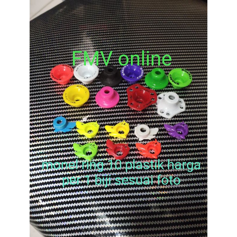 monel ring 10 plastik bisa buat plat nomor sesuai foto