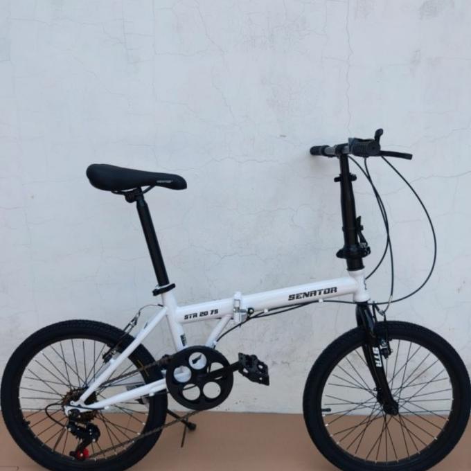 Sepeda Lipat 20 inch Senator 7 speed new