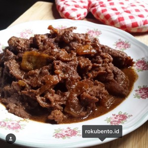 Beef Teriyaki (Manis) Roku Bento Homemade Bento Frozen Daging Sapi Siap Tumis Ide Menu Sahur Bekal Praktis