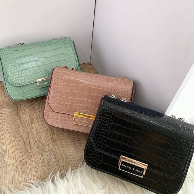 Ck -201 Croco Size 31.5x22x13.5cm IRD 350 Real Pict ya sista