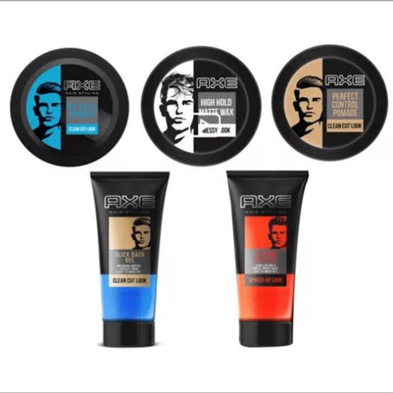 Minyak rambut pria Axe perfect control pomade clean cut look 75gr(rijek kemasan)