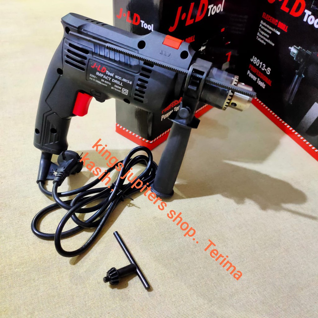 BLL JLD BOR TEMBOK BESI KAYU 13MM mutar 2 arah kanan kiri JLD BOR 13MM BETON BOR 13MM BOR 13MM JLD