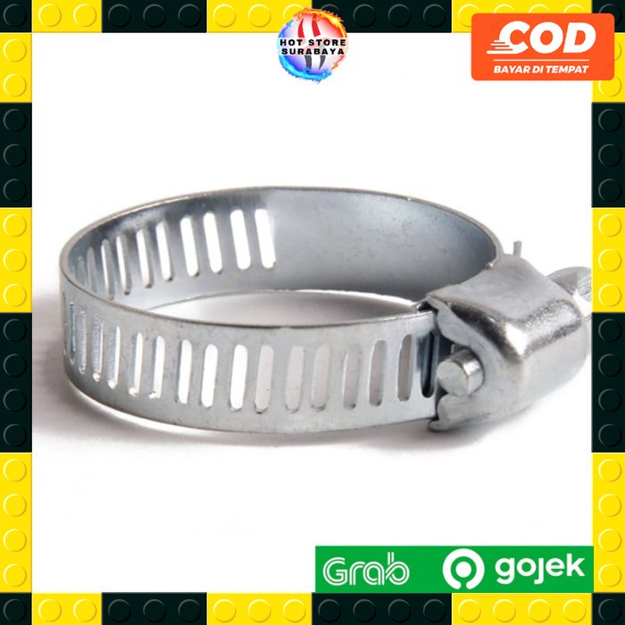 TERMURAH - KLEM SELANG 7/8 INCHI - HOSE CLAMP ASLI TAIWAN SUS304 ORIGINAL