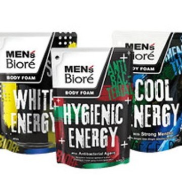 Sabun Mandi MENS BIORE Body Foam  Pouch 450 ml