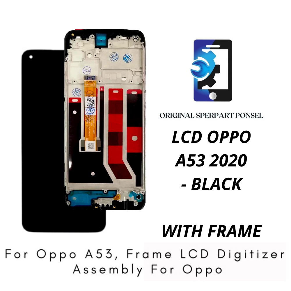 LCD + FRAME OPPO A53 2020 KUALITAS ORIGINAL