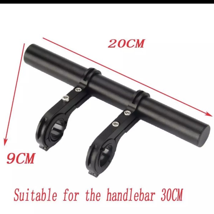 Handlebar extendion mount Sepeda handlebar bracket extender Holder